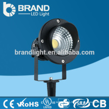 Venta caliente buena calidad 7W COB 220V LED Spike luz del jardín, CE RoHS